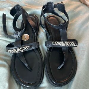 Micheal Kors black sandals